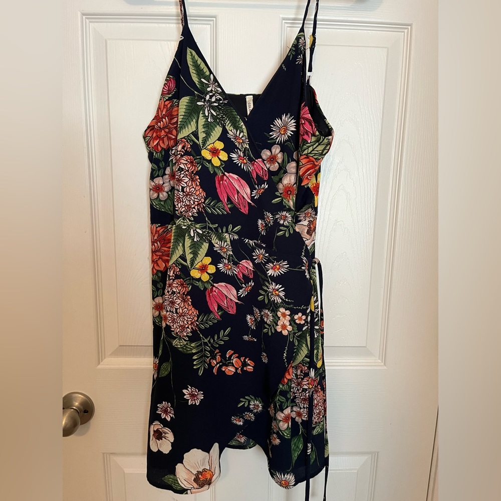 Floral Wrap Dress